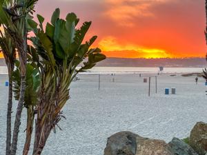 Coronado Island - Serea dinner at sunset